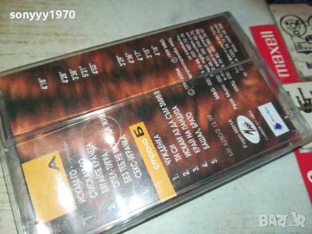 ЛУНА-ОРИГИНАЛНА КАСЕТА 2905251933, снимка 4 - Аудио касети - 50475684