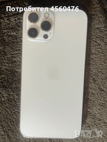 iPhone 12 Pro Max 128 gb gold златен 100% батерия, снимка 3 - Apple iPhone - 53462268