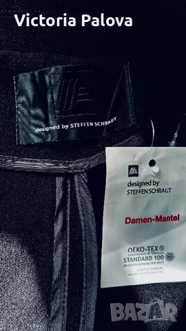 Леко сезонно палто кокон стил STEFFEN SCHRAUT, снимка 16 - Палта, манта - 52087301