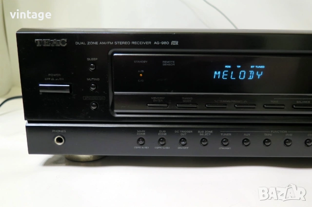 TEAC AG-980, снимка 2 - Ресийвъри, усилватели, смесителни пултове - 53635948