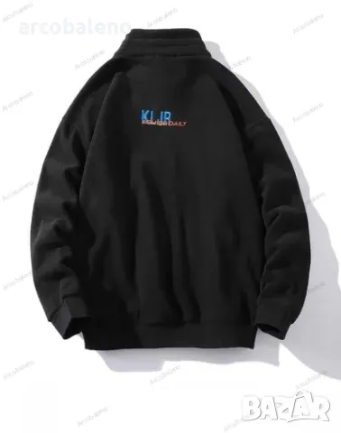 Мъжки свободен, ежедневен моден суичър, 4цвята , снимка 7 - Суичъри - 47918818