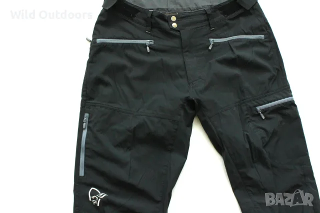 NORRONA Falketind Flex1 pants - мъжки туристически стреч панталон, размер L, снимка 2 - Спортни дрехи, екипи - 55836409