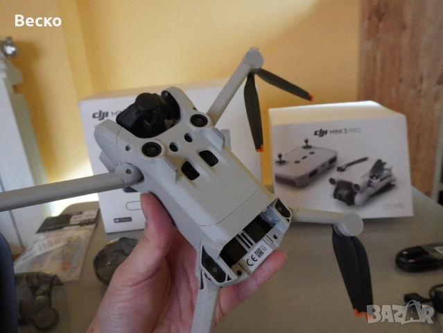 DJI Mini 3 Pro Combo – Отлично състояние + аксесоари, снимка 8 - Дронове и аксесоари - 52623807