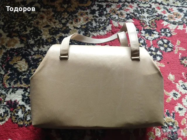Ретро кожена дамска чантата, снимка 2 - Чанти - 55773908