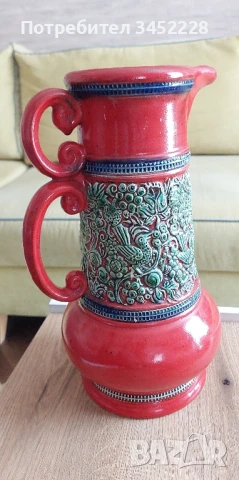 кана керамика Германия за ценители голяма , снимка 5 - Декорация за дома - 50583299