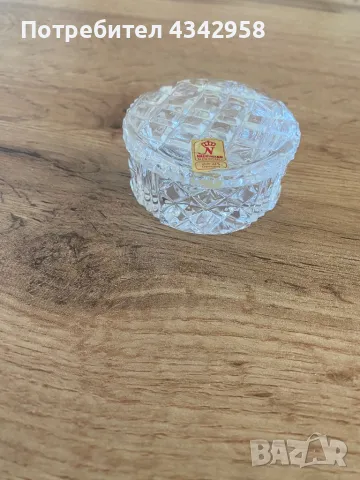 Vintage. Nachtmann.Кристална кутия за бижута., снимка 3 - Декорация за дома - 49358517