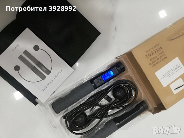 Въже за скачане с дисплей , снимка 5 - Фитнес уреди - 53403438