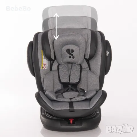 Столче за кола Lorelli - Aviator, i-Size, Isofix, 40-150 cm, Grey, снимка 2 - Столчета за кола и колело - 47932781