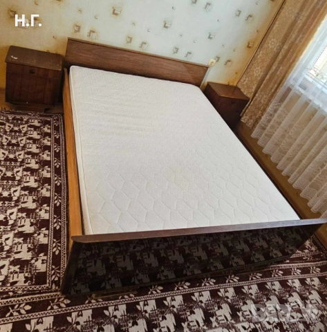 Спалня,гардероб и две нощни шкафчета, снимка 3 - Спални и легла - 53095834