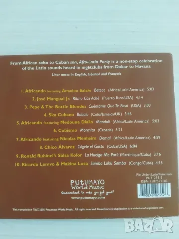 Afro-Latin Party - оригинален диск музика, снимка 3 - CD дискове - 49406280