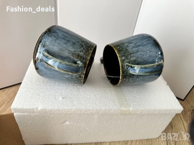 Нов Комплект керамични чаши за кафе чай напитки 400 мл за възрастни, снимка 10 - Други - 41264501