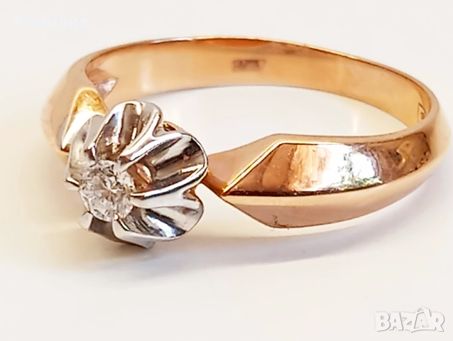 Руско злато , снимка 3 - Пръстени - 51535056