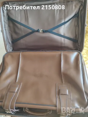 Продавам нови кожени куфари, снимка 3 - Куфари - 49162157