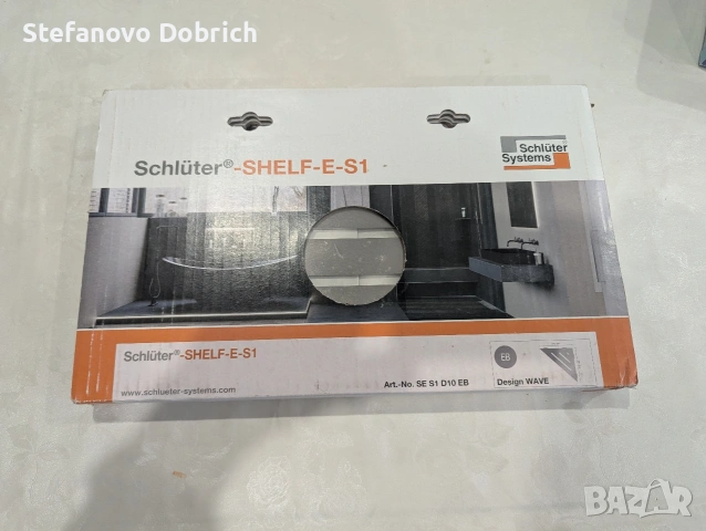 2 бр.ъглов рафт за душ предназначен за монтиране на стени с плочки.