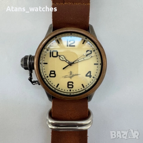 Часовник тип Агат 42мм, снимка 4 - Мъжки - 51683844