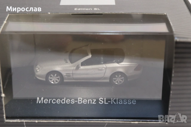 HERPA H0 1/87 MERCEDES BENZ SL КОЛИЧКА МОДЕЛ, снимка 3 - Колекции - 53566589