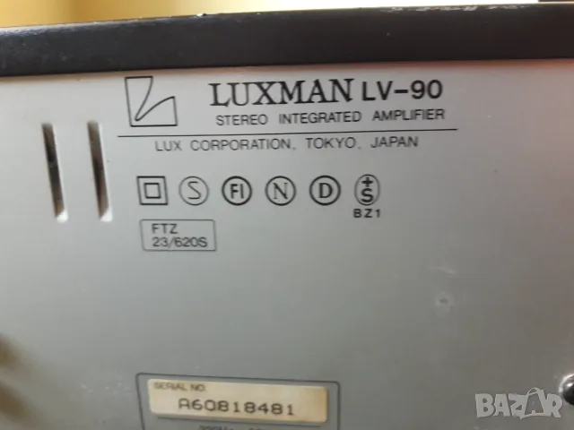 РЕСИЙВЪР Luxman LV-90 Receiver, снимка 6 - Ресийвъри, усилватели, смесителни пултове - 55954374