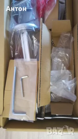 Масивна стойка за два монитора, снимка 9 - Монитори - 48891565