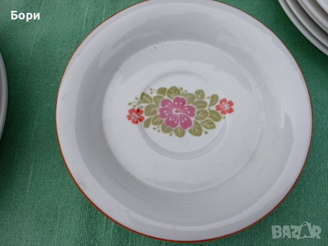 Порцелан ГДР/ГФР/Български, снимка 4 - Чинии - 36264303