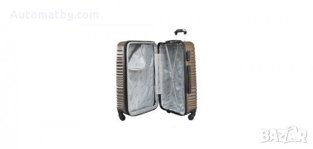Комплект куфари Automat, 2050, Кафяв, снимка 5 - Куфари - 35942858