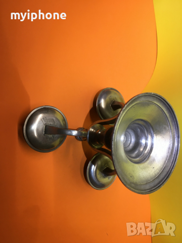 Старинен Френски Свещник Оргинален, снимка 6 - Антикварни и старинни предмети - 36225187