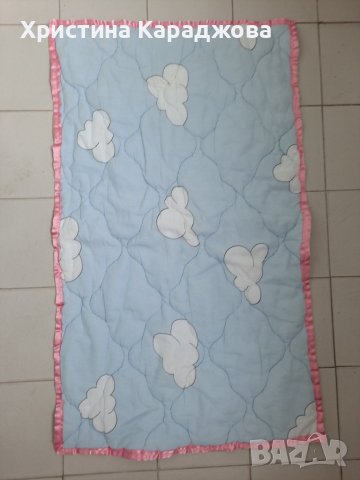 Мека подложка за повиване и олекотена завивка за бебе, снимка 3 - Спално бельо и завивки - 41166011
