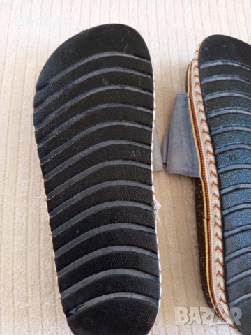 САБО - Ектравагантни чехли естествена кожа 40 номер с подаръци, снимка 15 - Чехли - 53644322