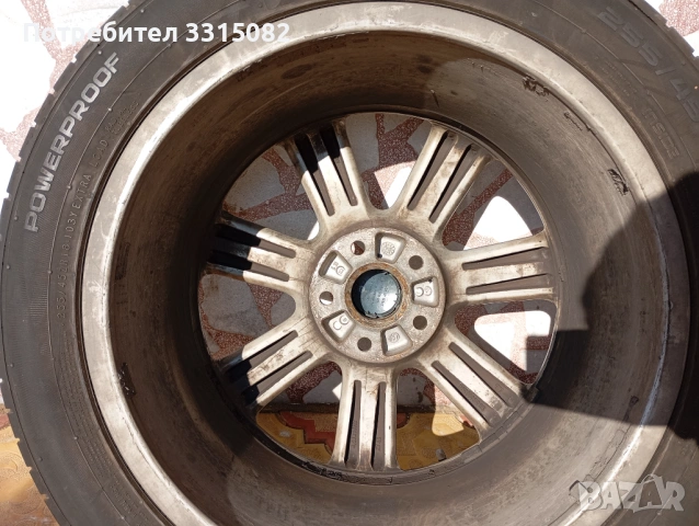 продавам 4 броя лети джанти и 2 броя летни гуми, снимка 2 - Гуми и джанти - 53754007