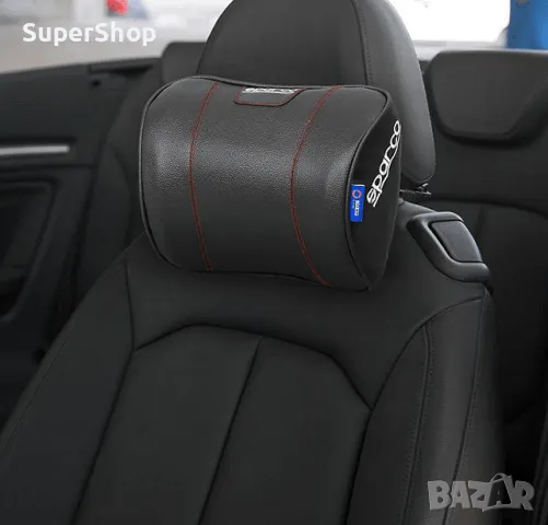 Оригинална анатомична Възглавницата за автомобил врат Sparco за кола, снимка 4 - Аксесоари и консумативи - 47311300