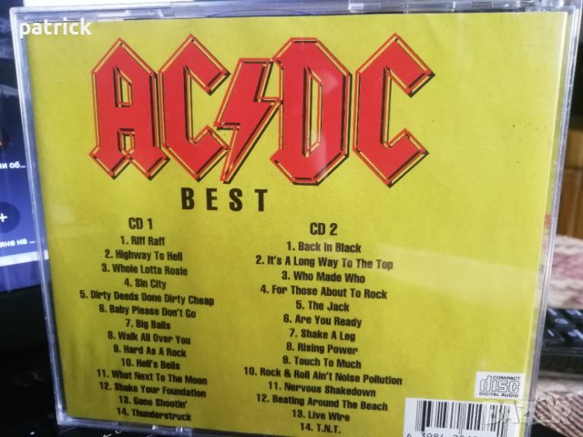 AC/DC, снимка 8 - CD дискове - 40822269