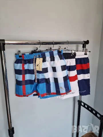 Страхотни мъжки къси шорти за плаж TOMMY HILFIGER & BURBERRY бански размер S,M, L,XL,2XL, 3XL , снимка 6 - Бански - 50091741