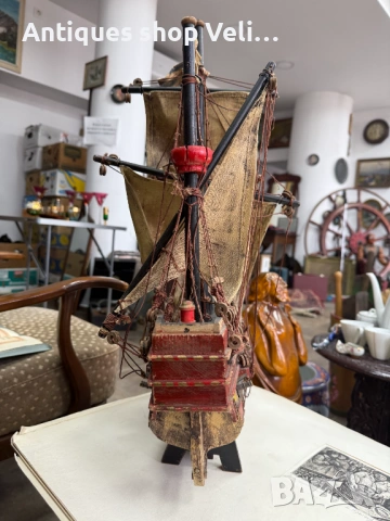 Декоративен ветроходен кораб №7897 , снимка 2 - Други ценни предмети - 53647521