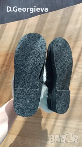 Боти естествен велур и вълна, снимка 9 - Дамски боти - 48748969