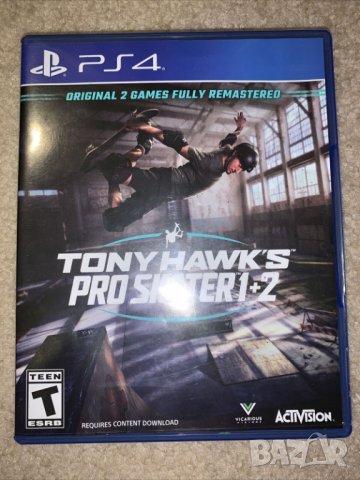 Tony Hawk's Pro Skater 1 + 2 Remastered PS4 (Съвместима с PS5), снимка 1