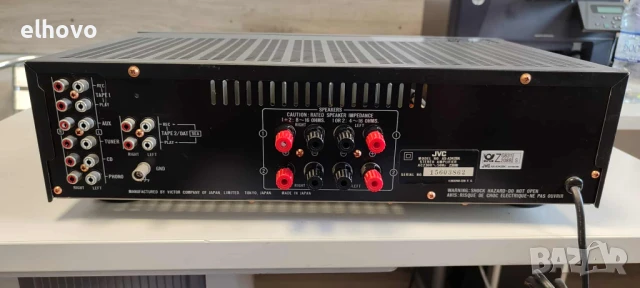 Стерео усилвател JVC AX-A342, снимка 7 - Ресийвъри, усилватели, смесителни пултове - 51040535