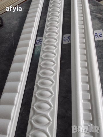 Плоски (лентови) декоративни профили от стиропор, снимка 3 - Строителни материали - 39031515