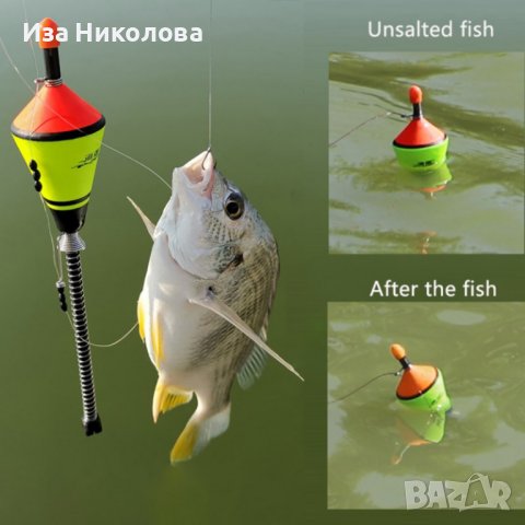 Автоматична самозасичаща плувка за риболов, снимка 9 - Такъми - 41267003