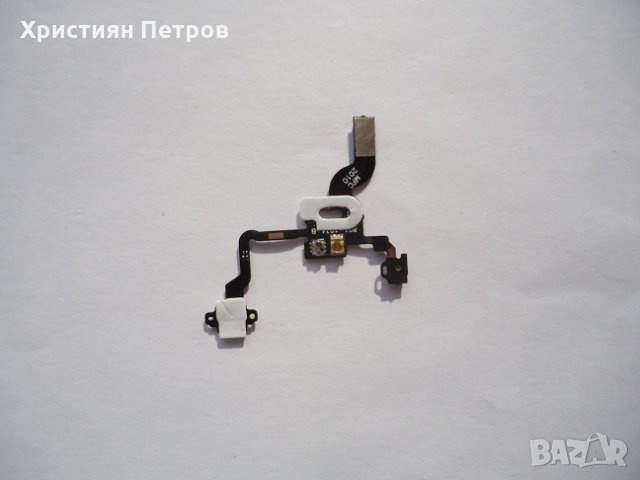 iPhone 4 лента power бутон + сензор за близост, снимка 3 - Резервни части за телефони - 35932391
