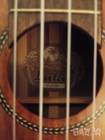 Винтидж LAKA VUC90 концертно акустично укулеле,китара сатенена коа с отворени пори. , снимка 10 - Китари - 48434162