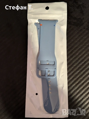 Каишка за Samsung Watch8 44mm - Светло синя
