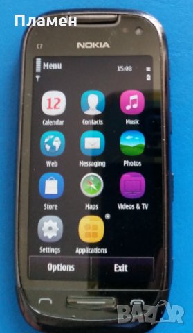 Телефон NOKIA C7, снимка 3 - Nokia - 35848144
