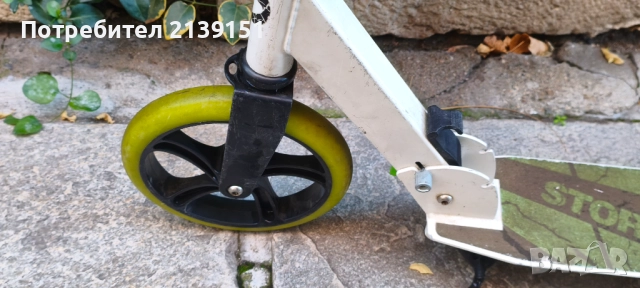 Алуминиева сгъваема тротинетка BYOX, снимка 2 - Други спортове - 52885362