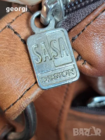 кожена чанта за през рамо Sasa design. 35/4, снимка 9 - Чанти - 55876768