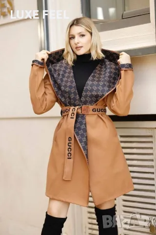 Gucci ⚜️Дамско Палто , снимка 3 - Палта, манта - 55771619