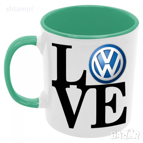 Чаша VW LOVE, снимка 4 - Чаши - 36146711