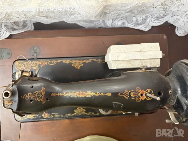 шевна машина със шкаф, снимка 5 - Шевни машини - 56046185