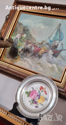 Морски пейзаж . , снимка 2 - Картини - 50556358