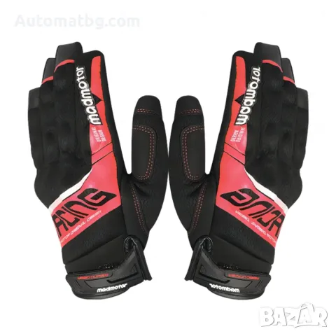 К-т мото ръкавици Automat, M, L, XL и XXL, Червени