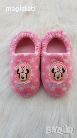 Детски пантофи Мини Маус №27/28 , снимка 5 - Детски пантофи - 36514122