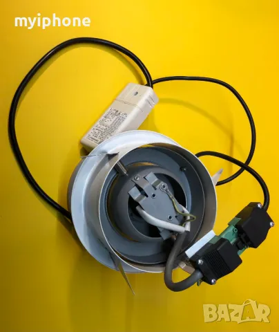 Мощен 360% градусов лед прожектор 35w Маde in Italy с адаптор, снимка 5 - Лед осветление - 49288942